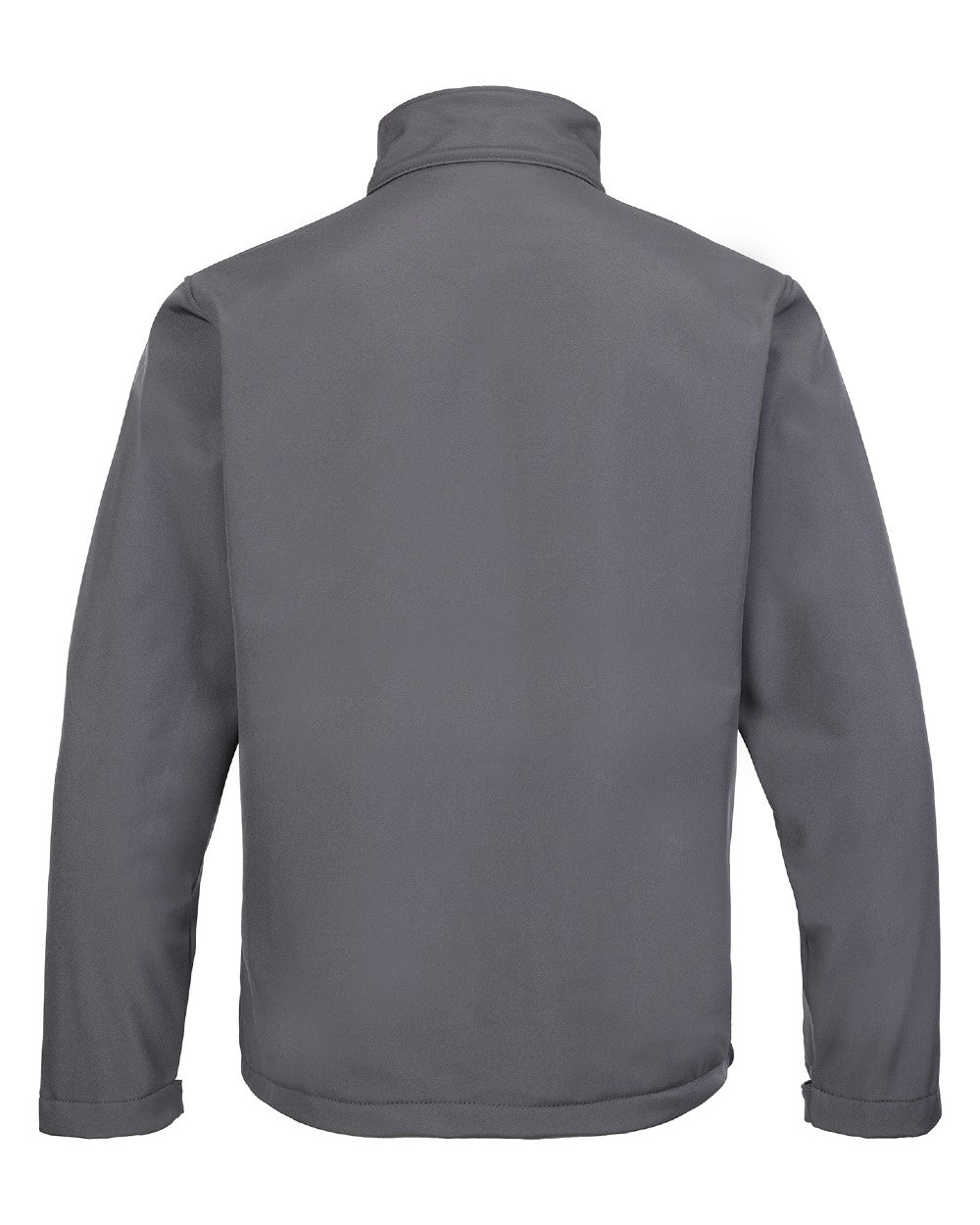 Grey coloured Fort Selkirk Softshell Waterproof Jacket on white background 