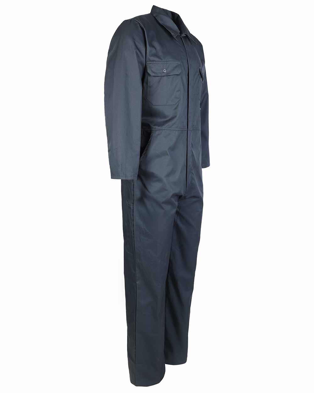Showing chest pockets Fort Stud Front Boilersuit in Spruce 