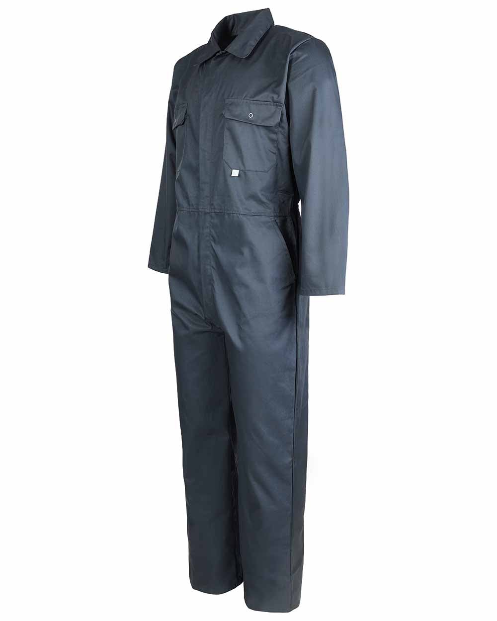 Left side view Fort Stud Front Boilersuit in Spruce 