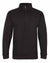 Black Fort Workforce Quarter Zip Sweatshirt #colour_black