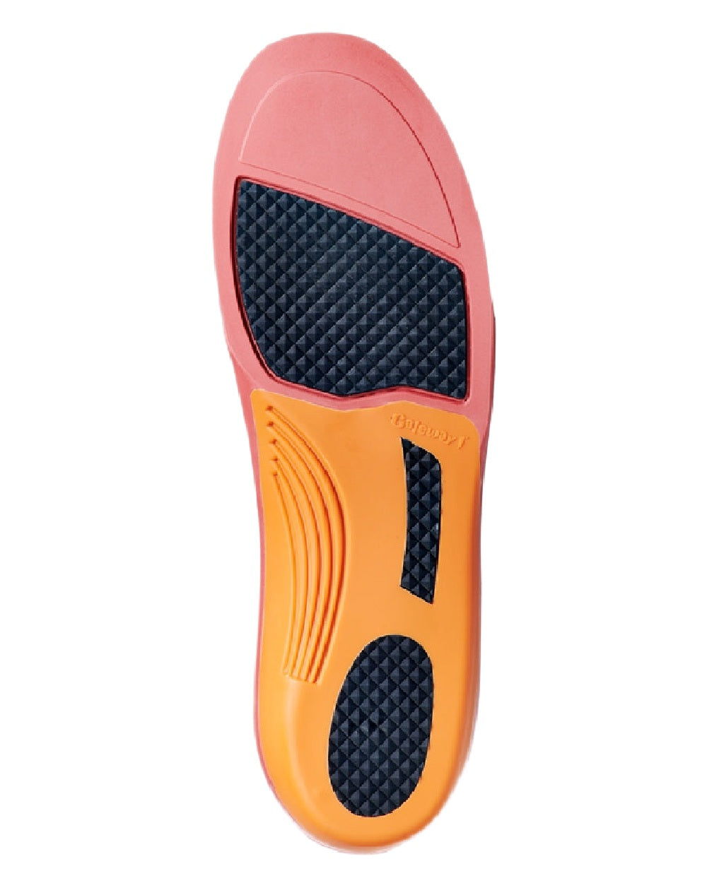 Amber Coloured Gateway1 Alpha Footbed on white background 
