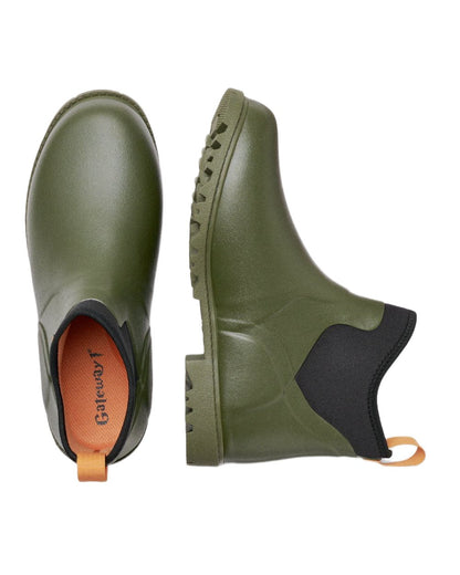 Khaki Coloured Gateway1 Ascot 6&quot; 3mm Boots on white background 