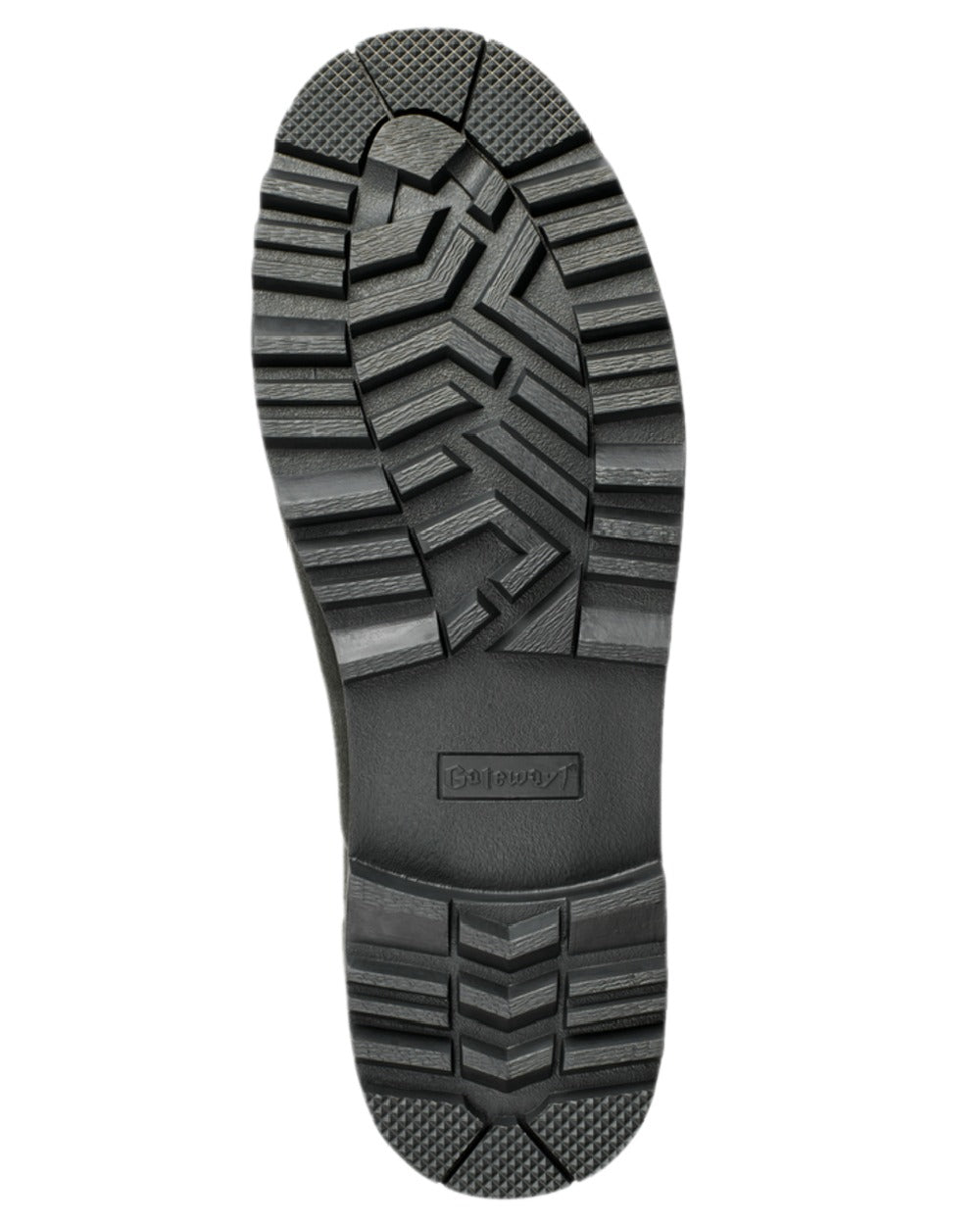 Black Coloured Gateway1 Ascot II 6" 3mm Boots on white background 