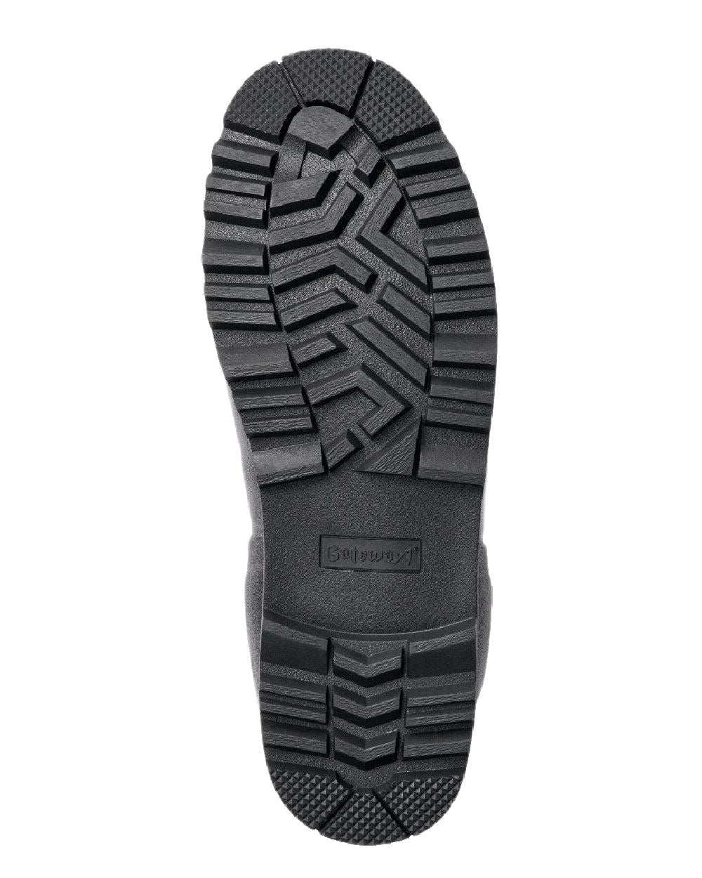 Black Coloured Gateway1 Ascot 6&quot; 3mm Boots on white background 