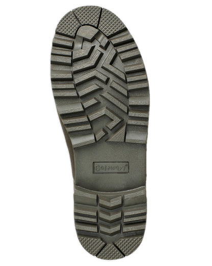 Dark Brown Coloured Gateway1 Ascot II 6" 3mm Boots on white background 