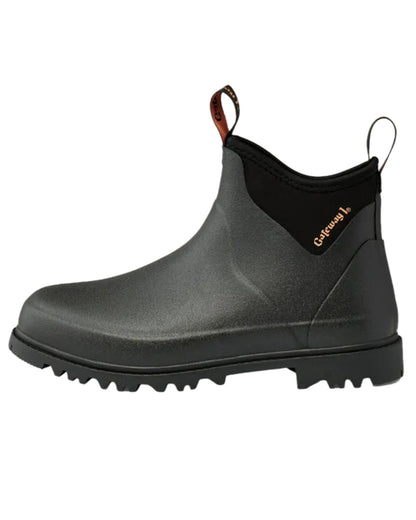 Black Coloured Gateway1 Ascot II Lady 6" 3mm Boots on white background 