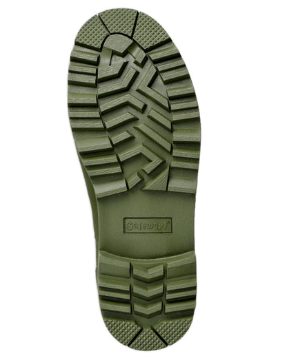 Olive Coloured Gateway1 Ascot II Lady 6" 3mm Boots on white background 