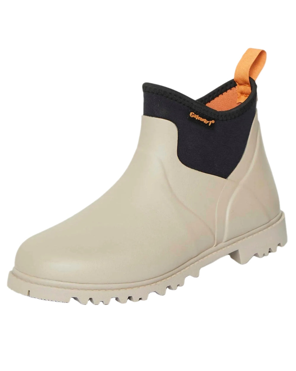 Beige Coloured Gateway1 Ascot Lady 6" 3mm Boots on white background 
