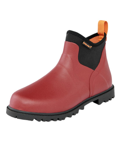 Burgundy Coloured Gateway1 Ascot Lady 6 3mm Boots on white background 