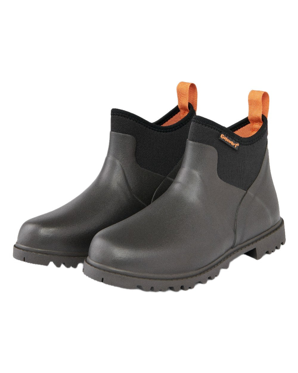 Dark Brown Coloured Gateway1 Ascot Lady 6 3mm Boots on white background 