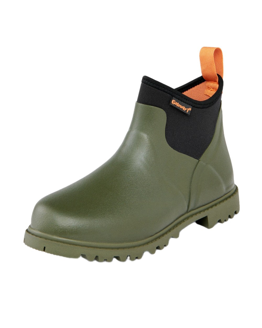 Khaki Coloured Gateway1 Ascot Lady 6 3mm Boots on white background 