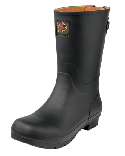 Black Coloured Gateway1 Goodwood Lady 11 3mm Boots on white background 