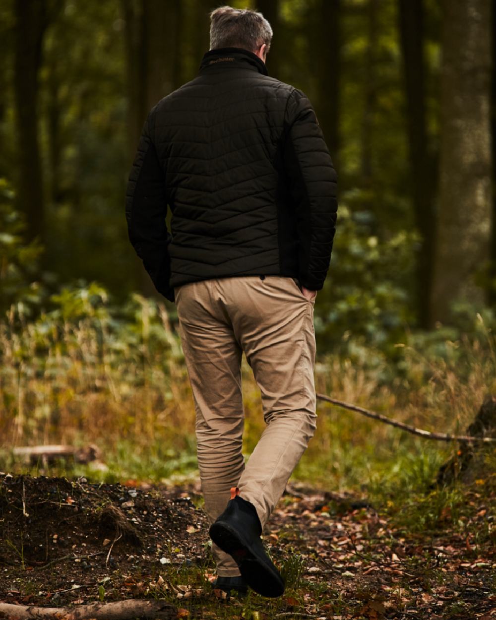 Black Coloured Gateway1 Jodhpur 6" 4mm Boots on outdoor background 