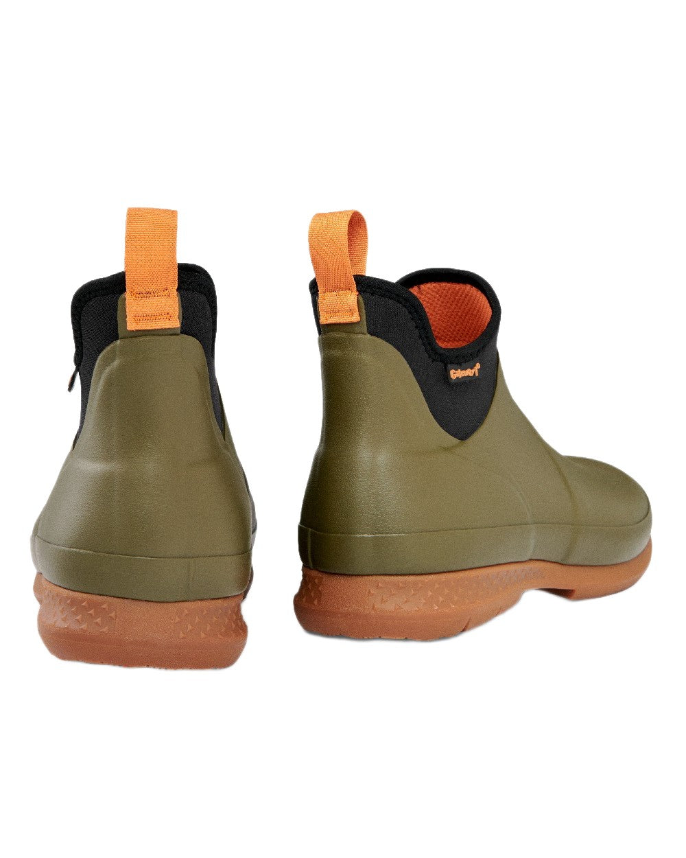 Olive Coloured Gateway1 Jodhpur Lady 6" 4mm Boots on white background 