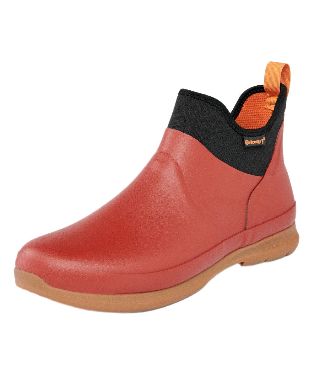 Red Coloured Gateway1 Jodhpur Lady 6" 4mm Boots on white background 