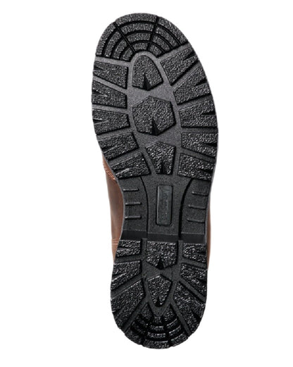 Dark Brown Coloured Gateway1 SD 6" Pull-on Chelsea Boots on white background 