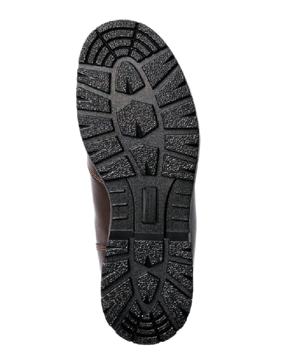 Coffee Coloured Gateway1 SD Lady 6" Pull-on Chelsea Boots on white background 