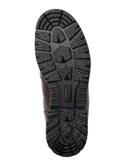 Coffee Coloured Gateway1 SD Lady 6" Pull-on Chelsea Boots on white background 