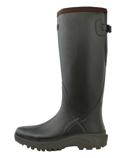 Khaki Coloured Gateway1 Sportsman II 18" 4mm Wellingtons on white background 