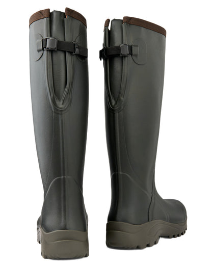 Khaki Coloured Gateway1 Sportsman II 18&quot; Wellingtons on white background 