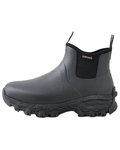 Black Coloured Gateway1 Woodwalker 7" 4mm Boots on white background 
