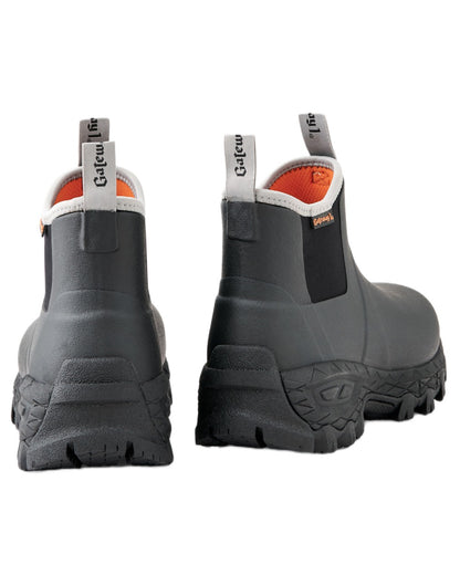 Black Coloured Gateway1 Woodwalker Lady 7" 4mm Boots on white background 