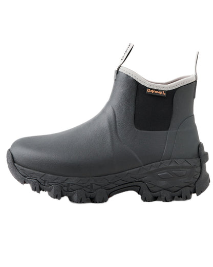 Black Coloured Gateway1 Woodwalker Lady 7" 4mm Boots on white background 
