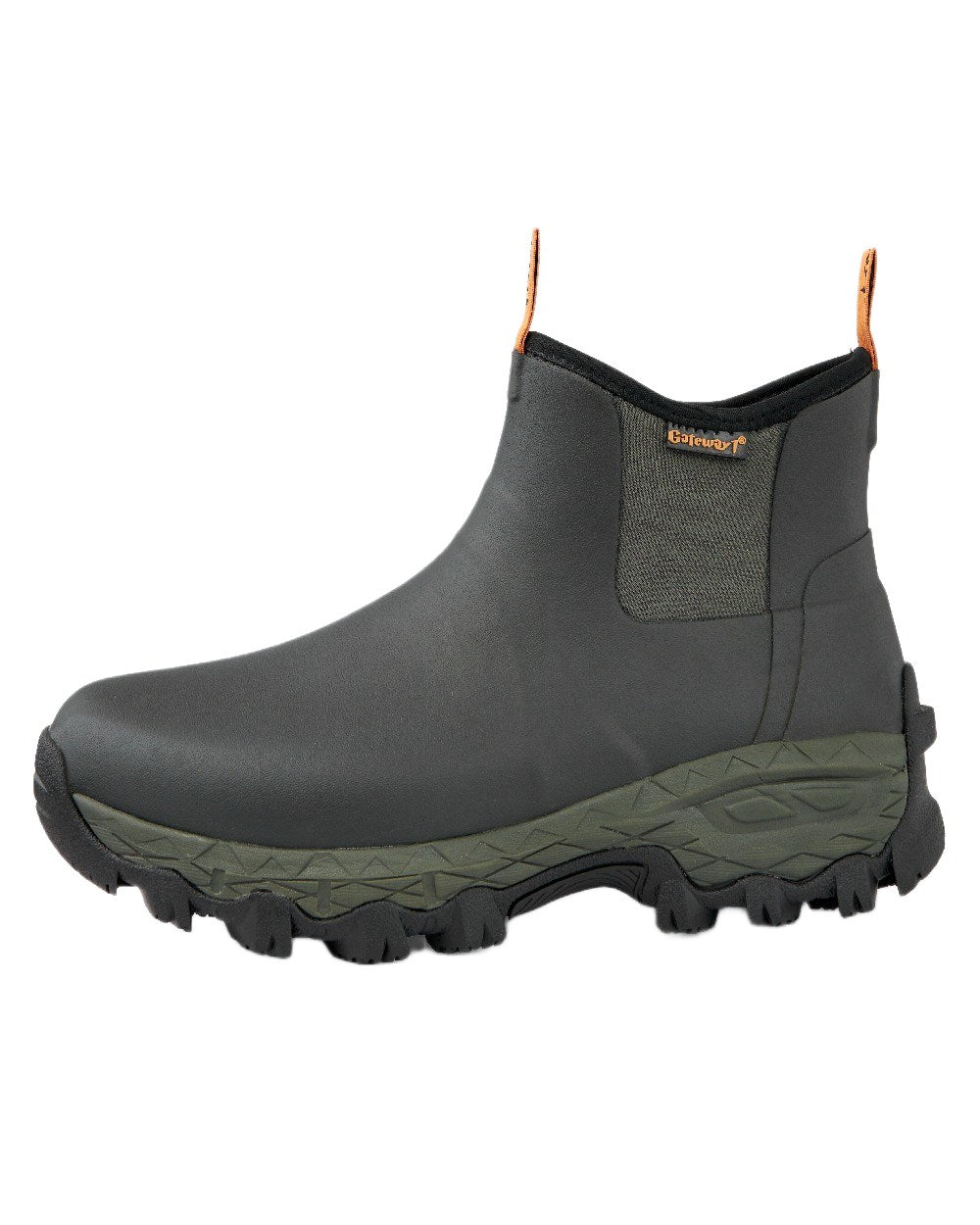 Forest Coloured Gateway1 Woodwalker Lady 7" 4mm Boots on white background 