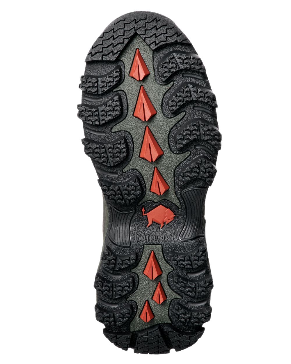 Forest Coloured Gateway1 Woodwalker Lady 7" 4mm Boots on white background 