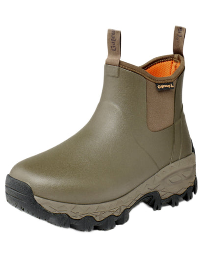 Walnut Coloured Gateway1 Woodwalker Lady 7" 4mm Boots on white background 