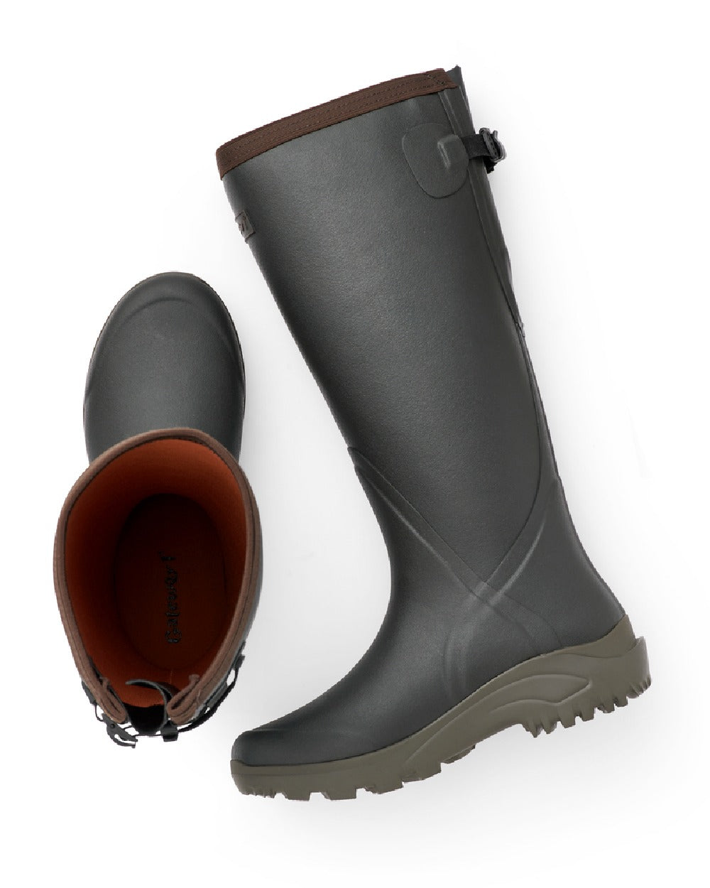 Gateway1 Sportsman II Lady 17&quot; Wellingtons in Khaki