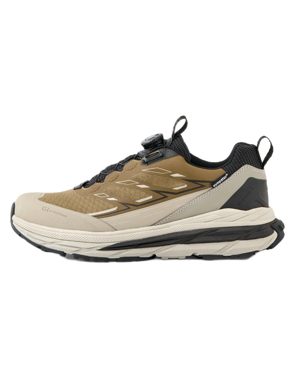 Dark Olive coloured Gateway1 Apus 3" G1 Speed Lacing Boots on white background 