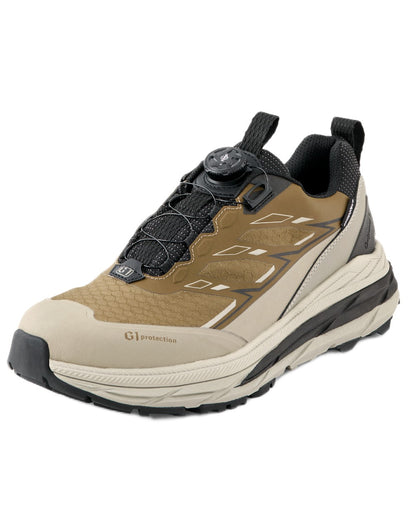 Dark Olive coloured Gateway1 Apus 3" G1 Speed Lacing Boots on white background 