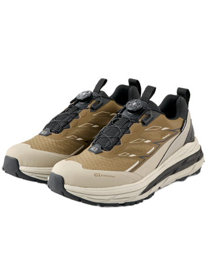 Dark Olive coloured Gateway1 Apus 3" G1 Speed Lacing Boots on white background 