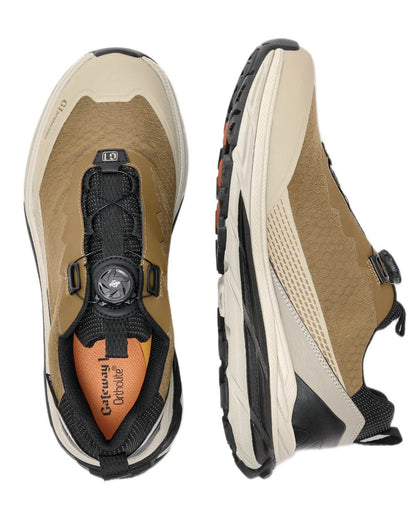 Dark Olive coloured Gateway1 Calvus 3" G1 Speed Lacing Shoes on white background 