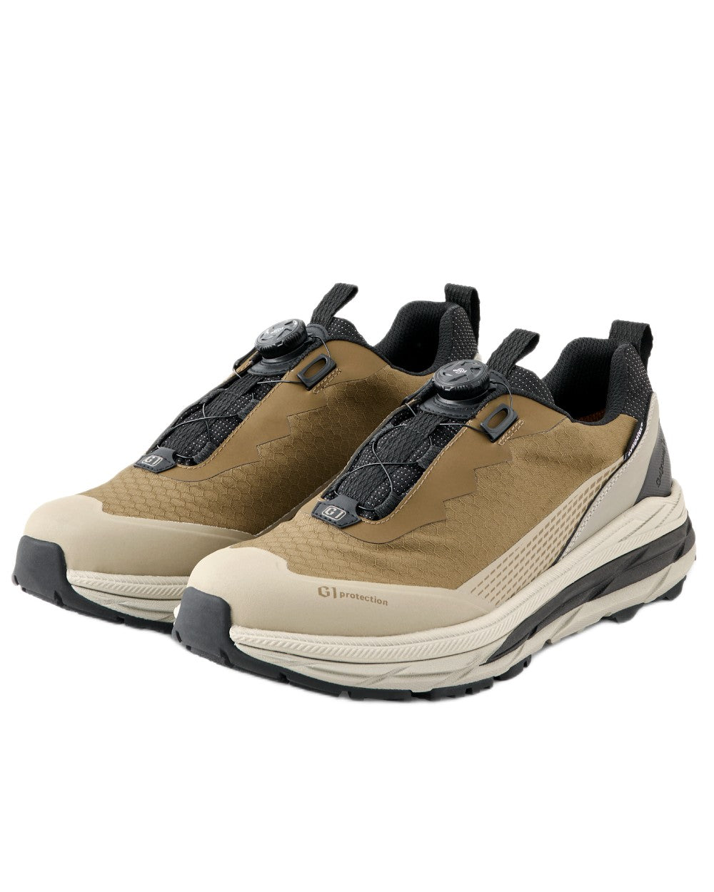 Dark Olive coloured Gateway1 Calvus 3" G1 Speed Lacing Shoes on white background 