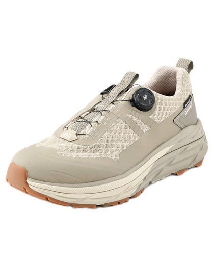 Beige coloured Gateway1 Cirrus 3" G1 Speed Lacing Shoes on white background 