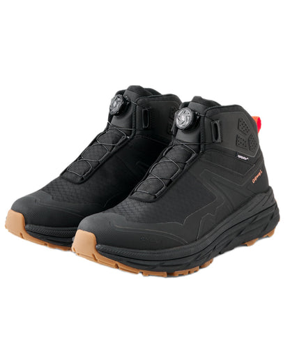 Black coloured Gateway1 Cirrus 5" G1 Speed Lacing Boots on white background 