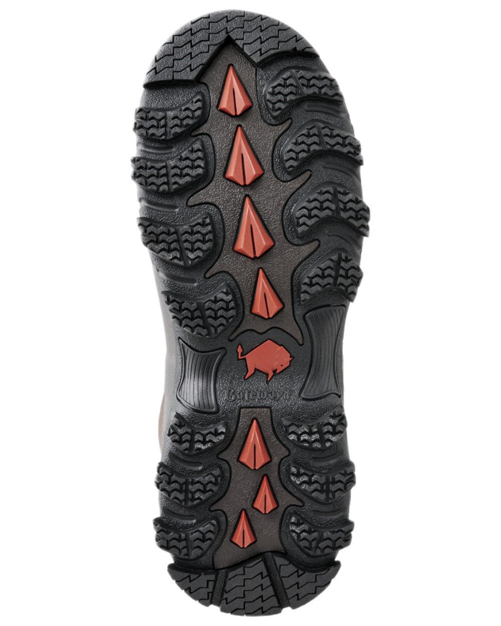 Brown coloured Gateway1 Country 17" 4mm Nano ST PR Wellingtons on white background 