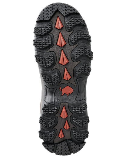 Brown coloured Gateway1 Country 17" 4mm Nano ST PR Wellingtons on white background 