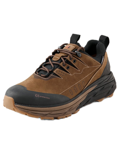 Coffee coloured Gateway1 Nimbo 3" Hiking Shoes on white background 