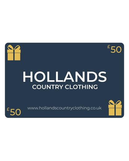Hollands Gift Card £50