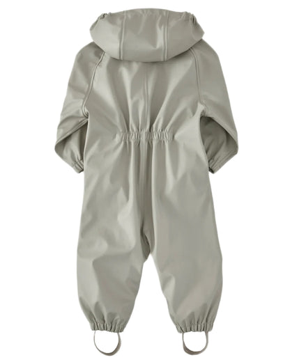 Geothermal Grey coloured Grass &amp; Air Childrens Puddle Suit on white background 