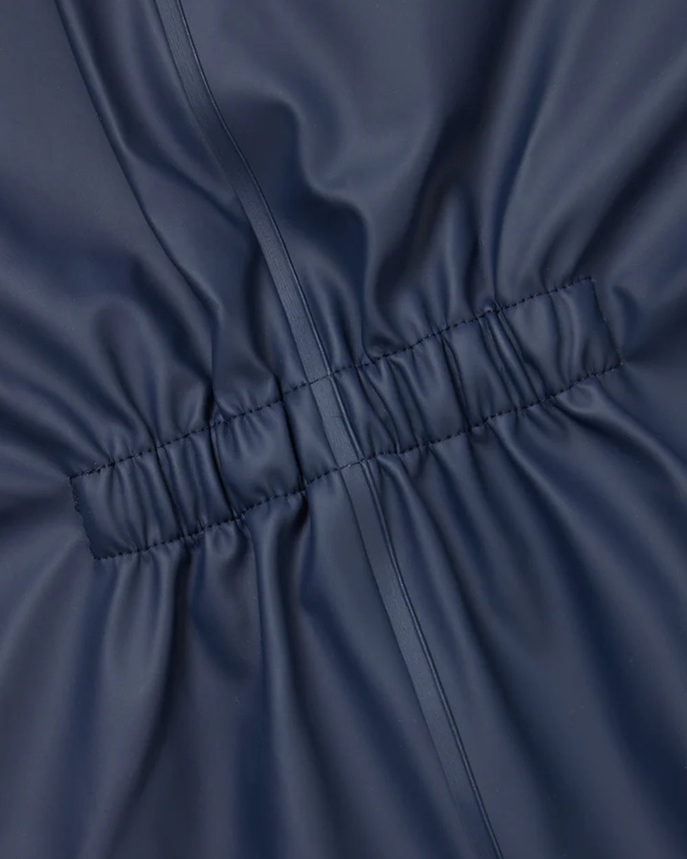 Navy coloured Grass &amp; Air Childrens Puddle Suit on white background 