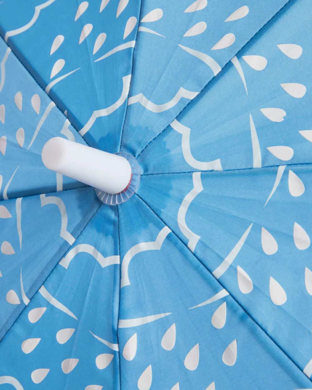 Baby Blue coloured Grass &amp; Air Little Kids Colour-Revealing Umbrella on white background 