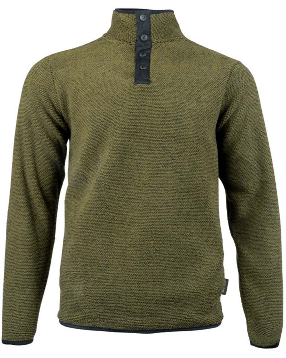 Green Coloured Jack Pyke Ashdown Fleece Top On A White Background