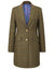 Alan Paine Combrook Ladies Mid Thigh Coat in Hazel #colour_hazel
