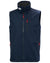 Navy coloured Helly Hansen Mens Crew Sailing Vest 2.0 on white background #colour_navy