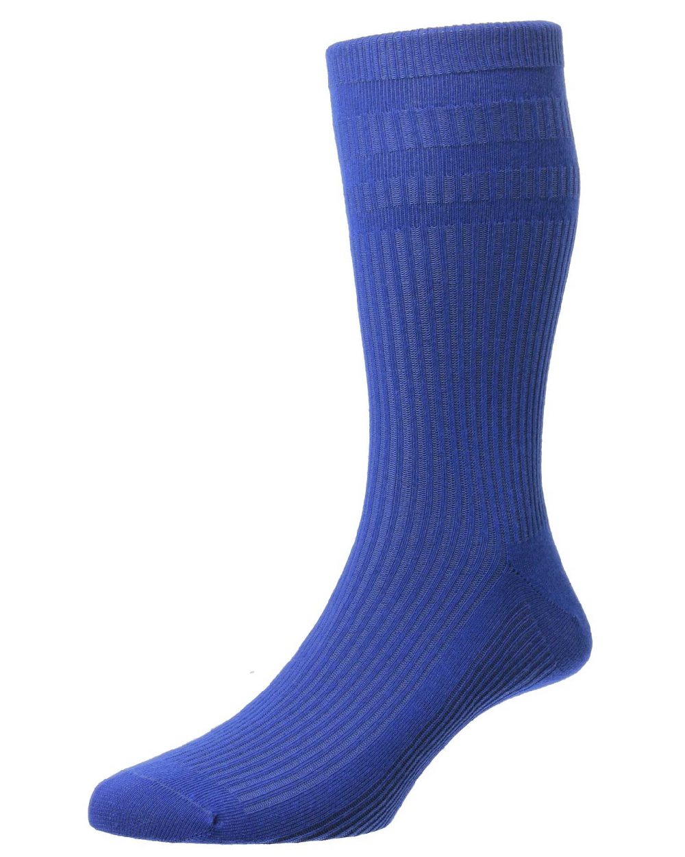 Olympian coloured HJ Hall Original Cotton Soft Top Socks on white background 