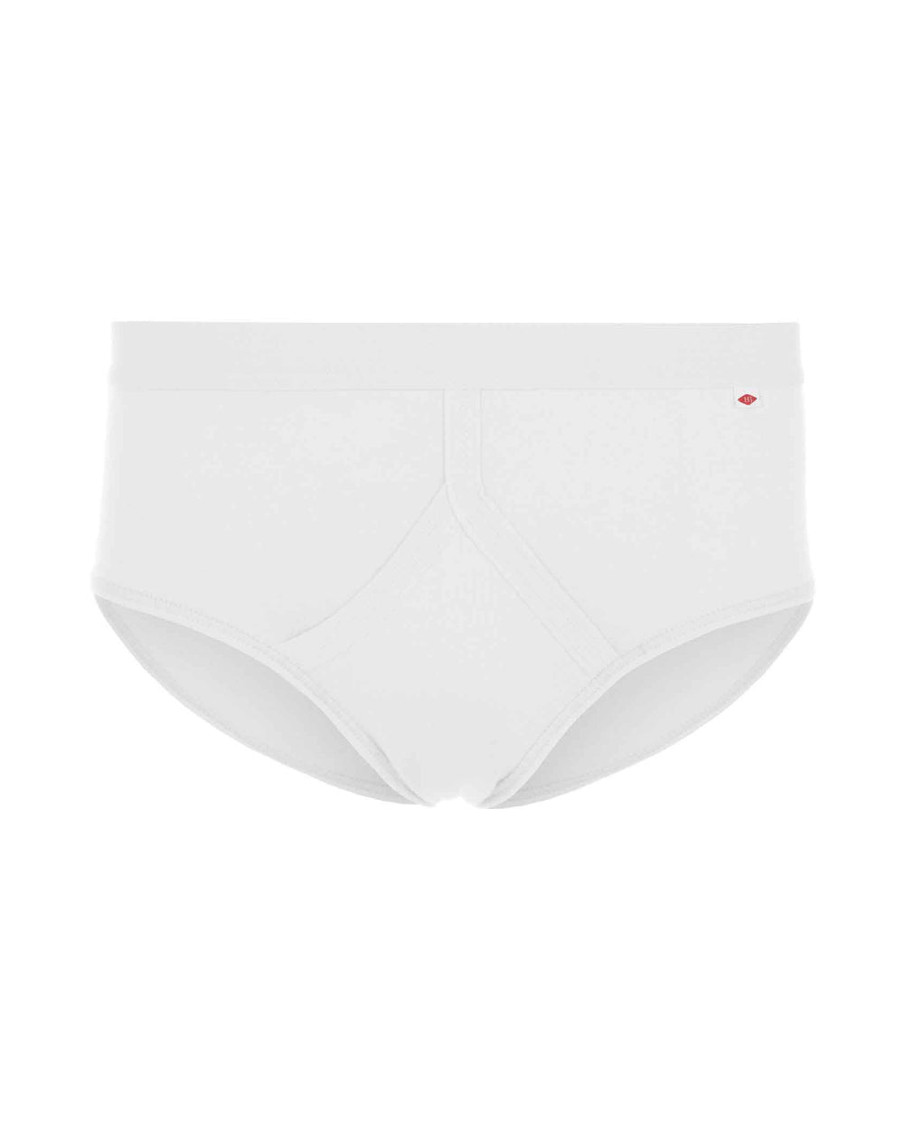 HJ Hall 3 Pack Pure Cotton Fly-Front Briefs in White 